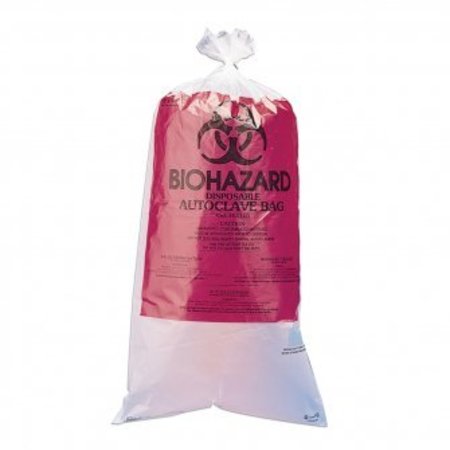 BEL-ART Autoclavable BioHazard Bags, 12x24, 100/pk, 100PK F13160-0009